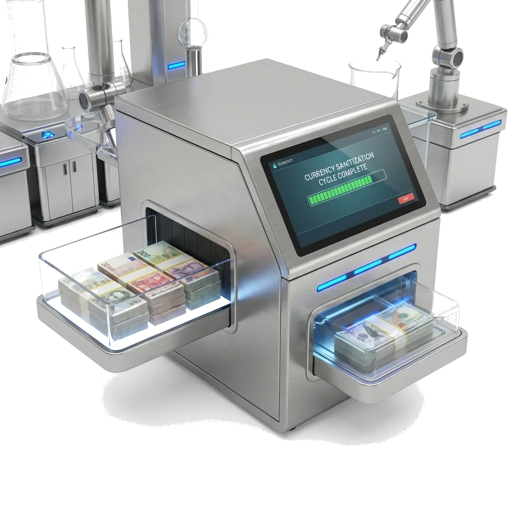 Automatic Money Cleaning Machine (Professional)