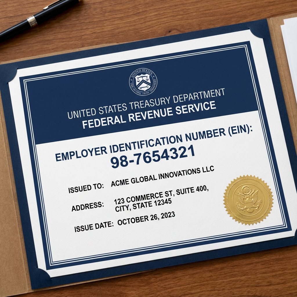 UK VAT Registration Certificate